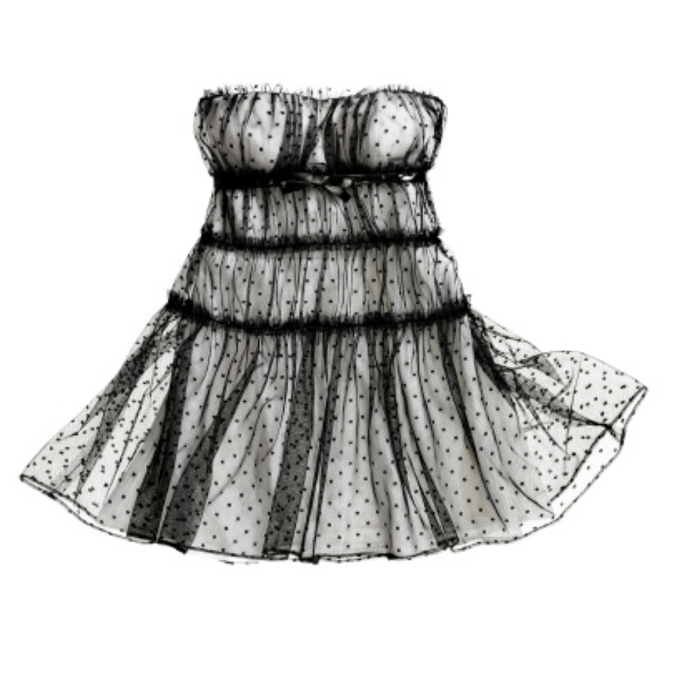 Giambattista Valli for Impulse tulle dress sz 10 - Picture 2 of 7